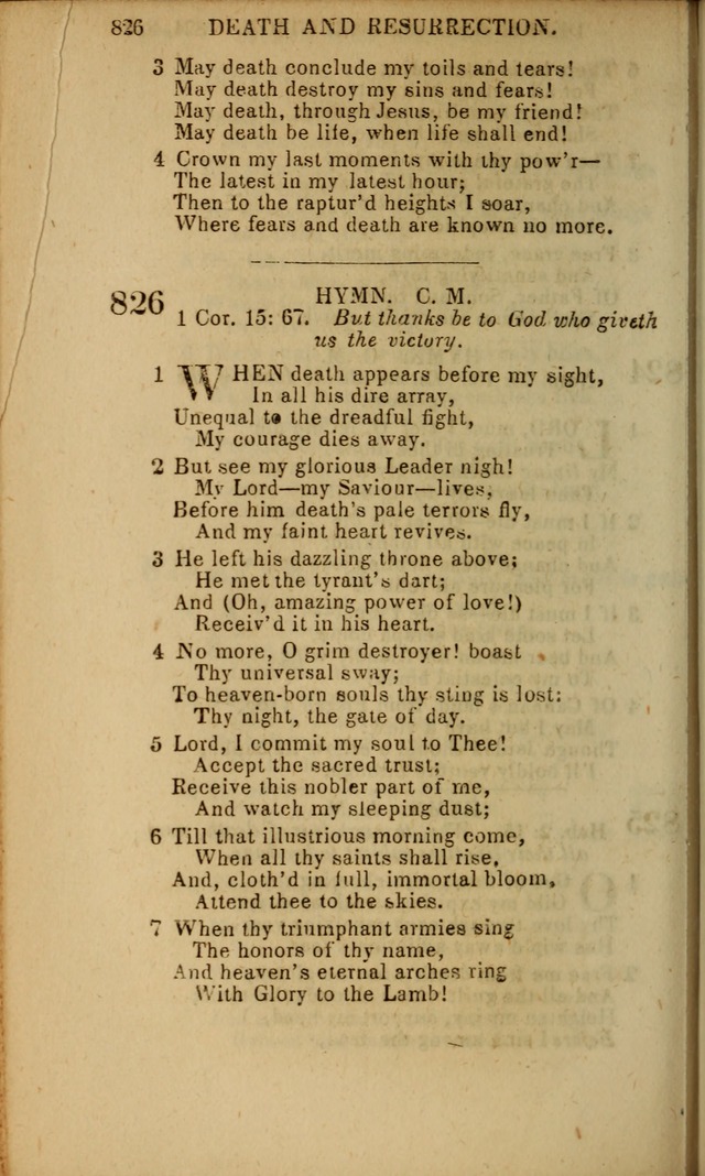 The Baptist Hymn Book: original and selected: in two parts page 476