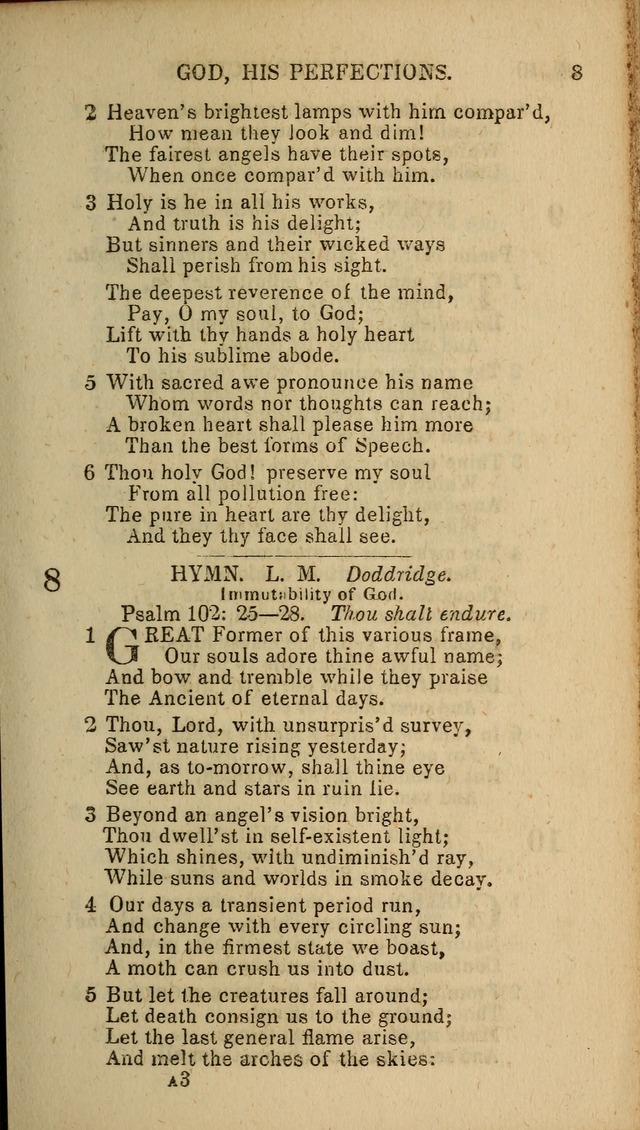 The Baptist Hymn Book: original and selected: in two parts page 5