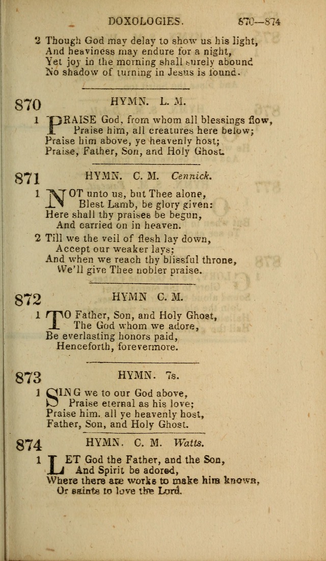 The Baptist Hymn Book: original and selected: in two parts page 505