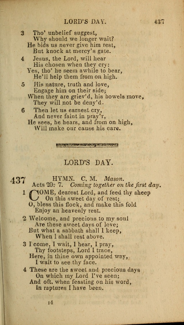 Baptist Hymn Book page 263