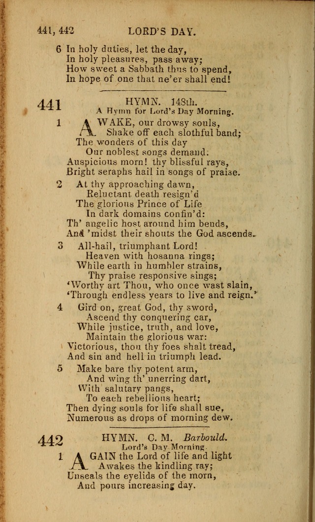 Baptist Hymn Book page 266