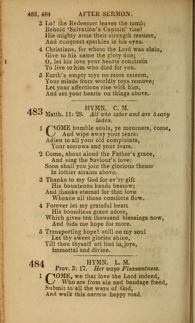 Baptist Hymn Book page 288