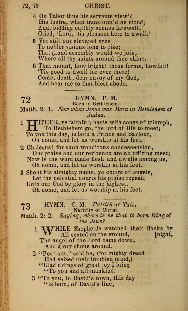 Baptist Hymn Book page 44