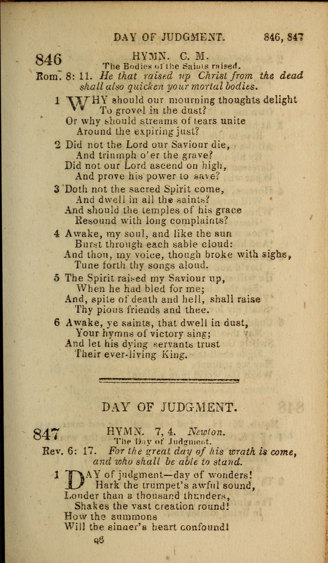 Baptist Hymn Book page 489