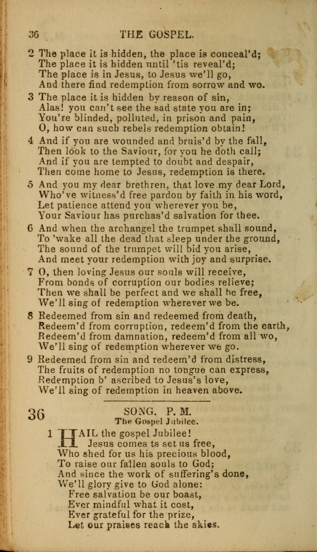 Baptist Hymn Book page 536