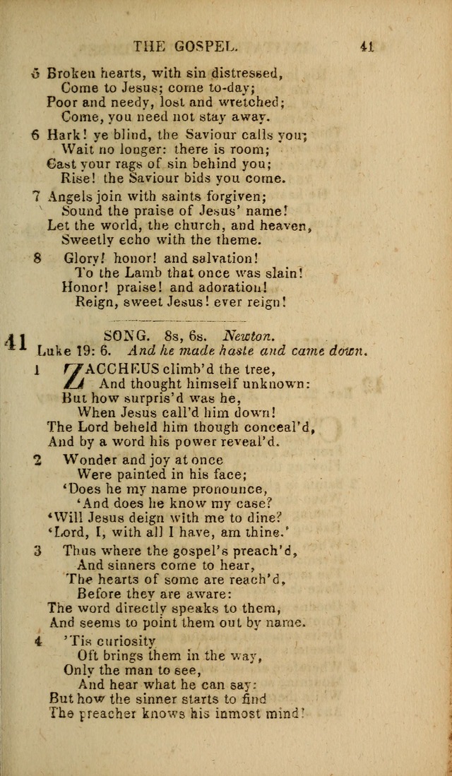 Baptist Hymn Book page 541