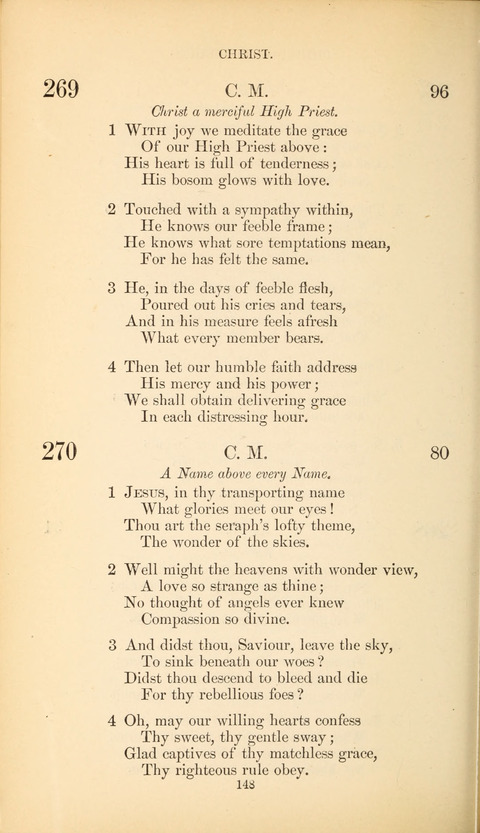 The Baptist Hymn Book page 148