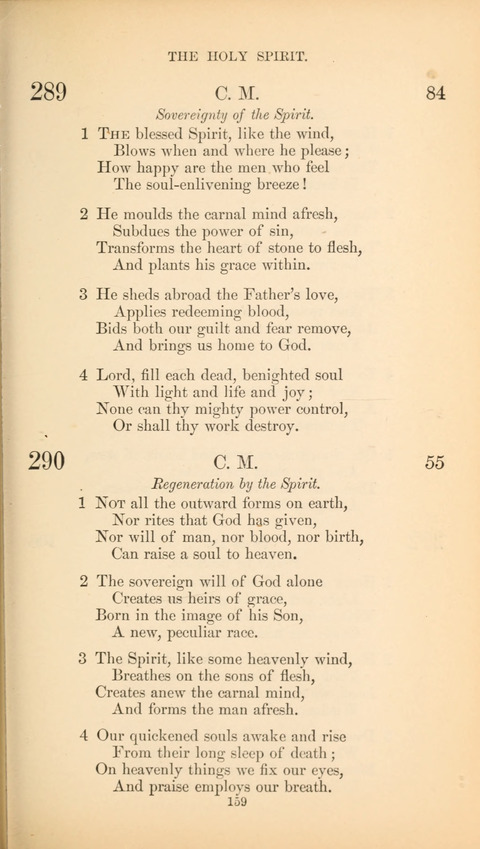 The Baptist Hymn Book page 159