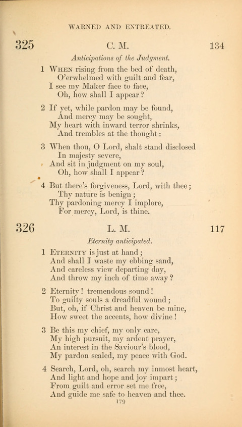 The Baptist Hymn Book page 179