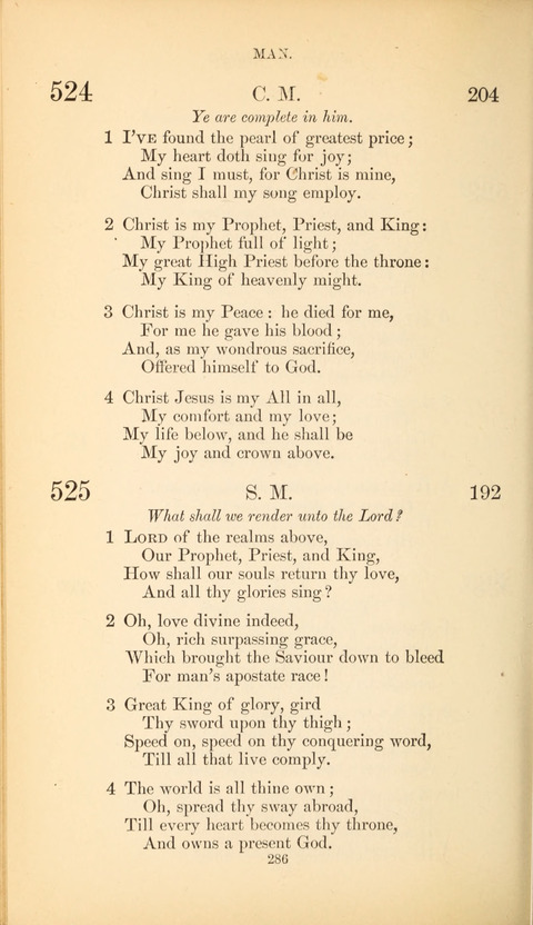 The Baptist Hymn Book page 286