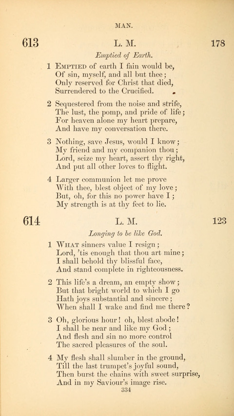 The Baptist Hymn Book page 334