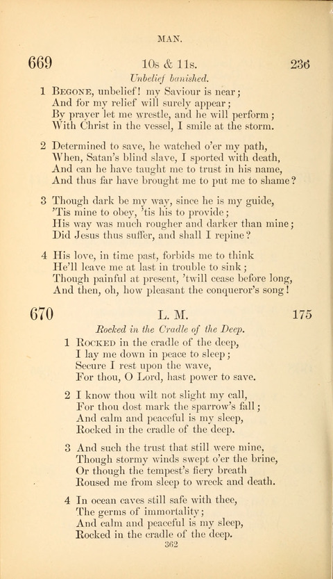 The Baptist Hymn Book page 362