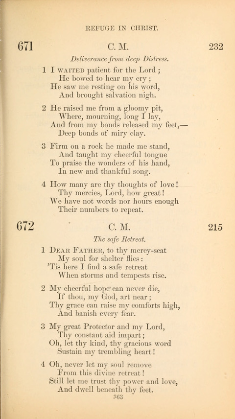 The Baptist Hymn Book page 363