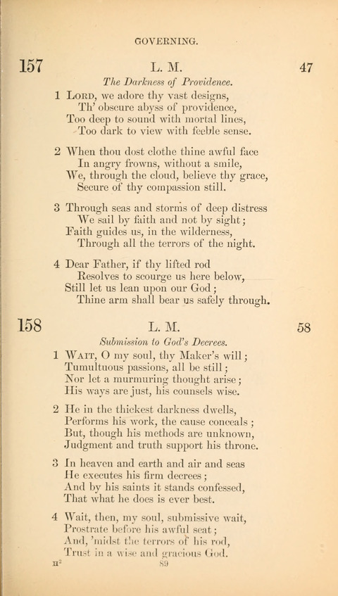 The Baptist Hymn Book page 89