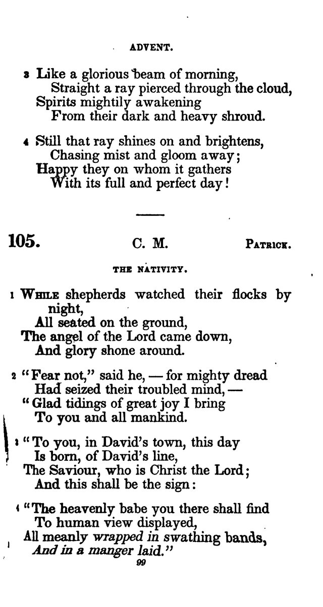 A Book of Hymns for Public and Private Devotion. (10th ed.) page 105