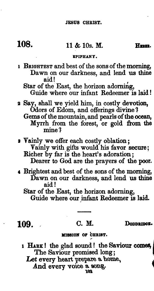 A Book of Hymns for Public and Private Devotion. (10th ed.) page 108