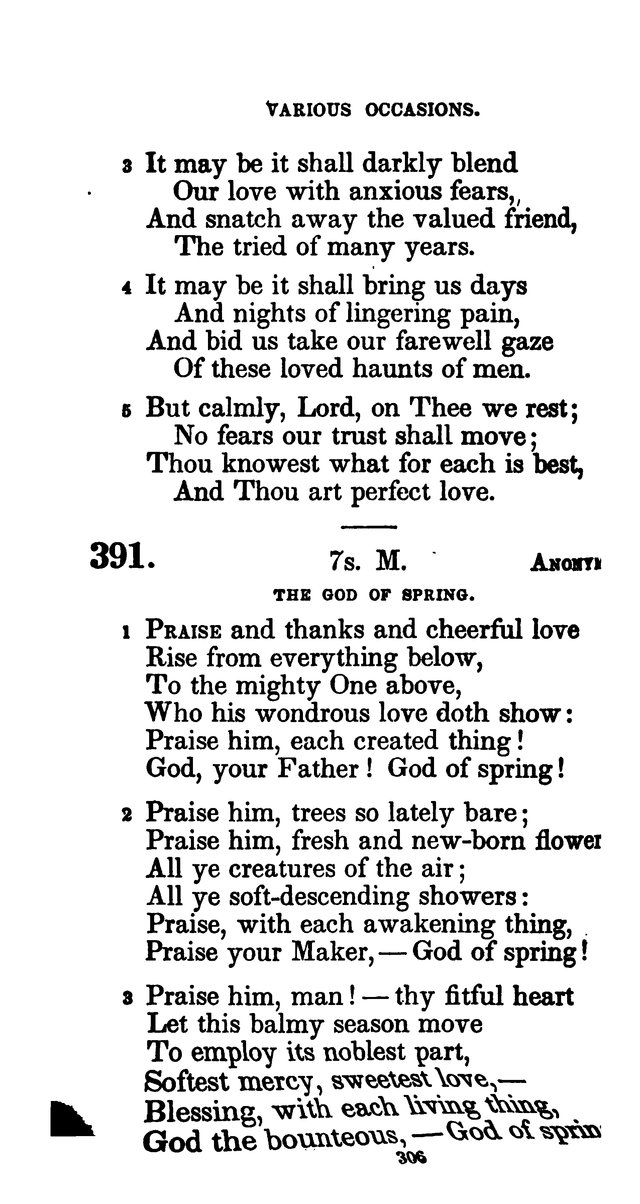 A Book of Hymns for Public and Private Devotion. (10th ed.) page 312
