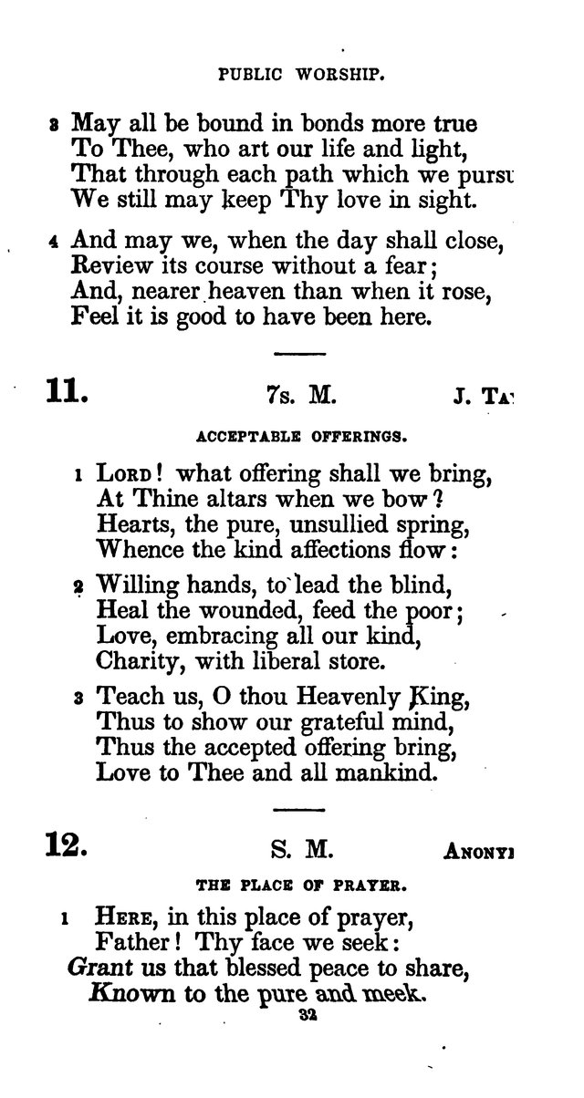 A Book of Hymns for Public and Private Devotion. (10th ed.) page 38