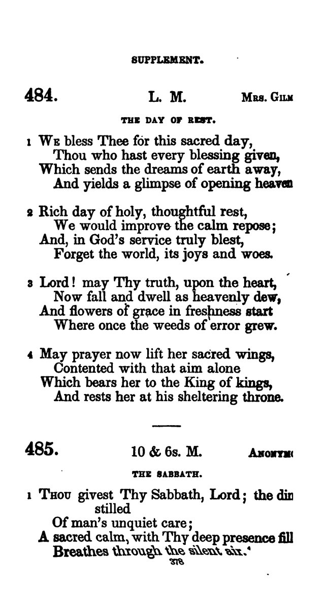 A Book of Hymns for Public and Private Devotion. (10th ed.) page 384