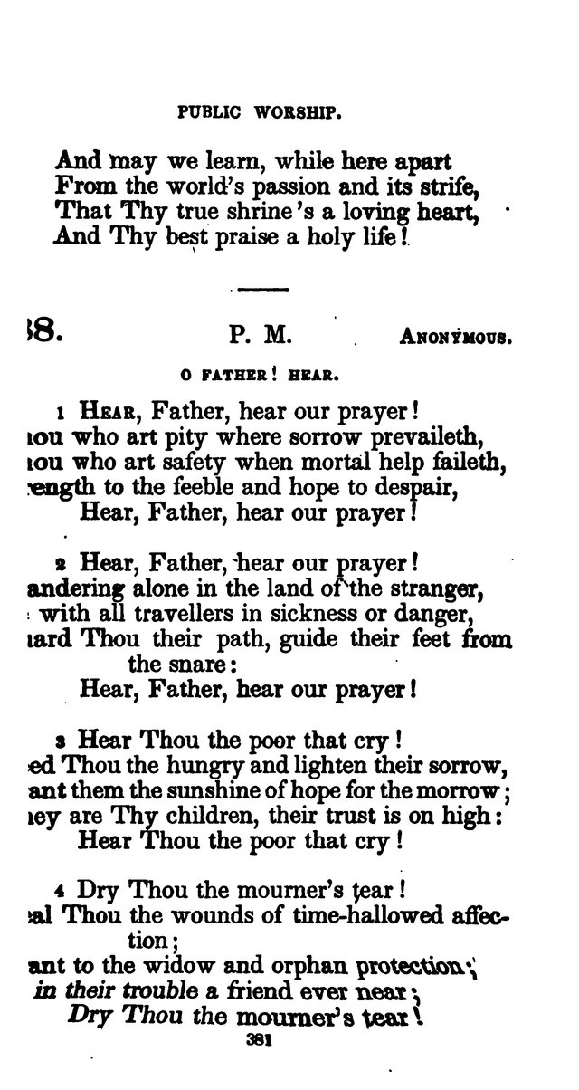 A Book of Hymns for Public and Private Devotion. (10th ed.) page 387