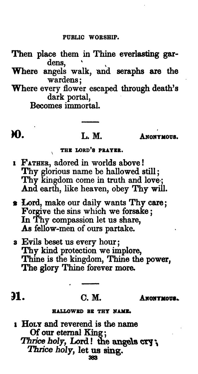 A Book of Hymns for Public and Private Devotion. (10th ed.) page 389