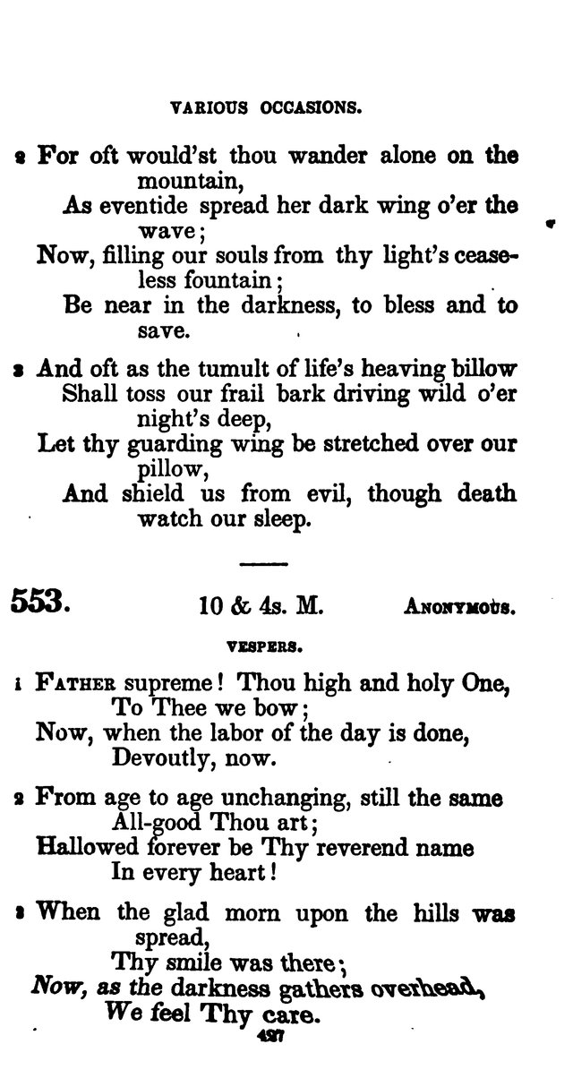 A Book of Hymns for Public and Private Devotion. (10th ed.) page 433