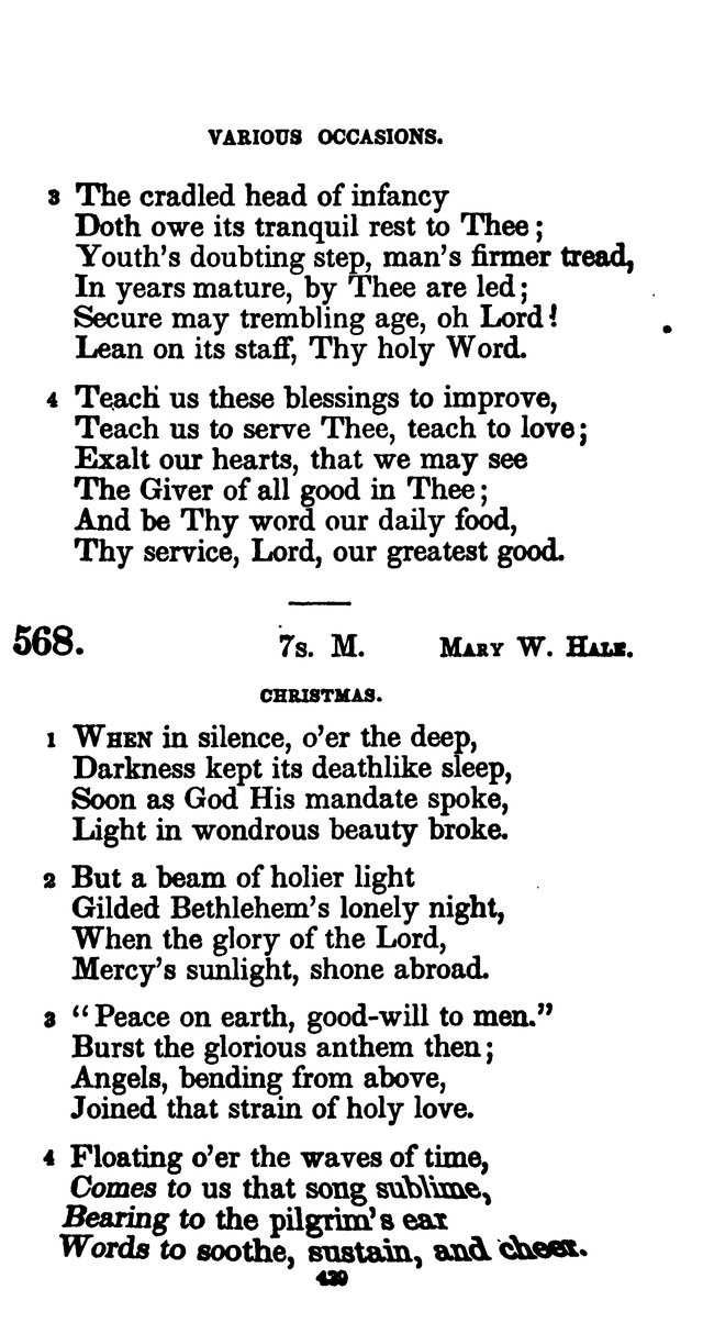 A Book of Hymns for Public and Private Devotion. (10th ed.) page 445