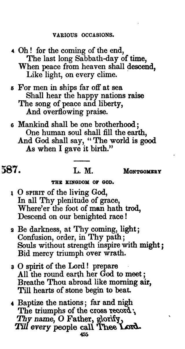 A Book of Hymns for Public and Private Devotion. (10th ed.) page 461