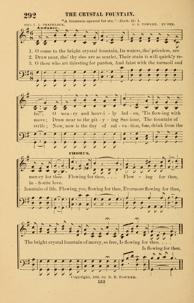 The Brethren Hymnody: with tunes for the sanctuary, Sunday-school, prayer meeting and home circle page 152