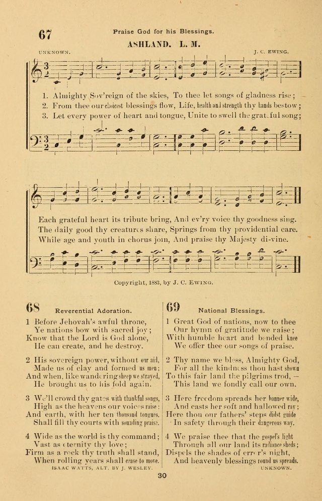 The Brethren Hymnody: with tunes for the sanctuary, Sunday-school, prayer meeting and home circle page 30