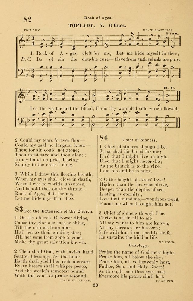 The Brethren Hymnody: with tunes for the sanctuary, Sunday-school, prayer meeting and home circle page 36