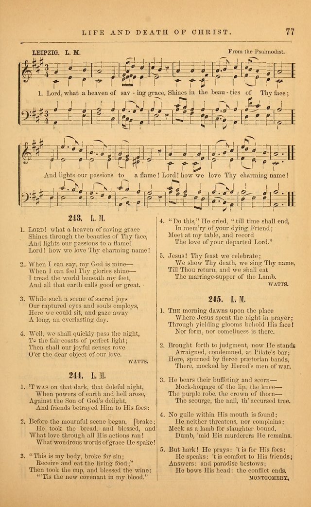 The Baptist Hymn and Tune Book: being "The Plymouth Collection" enlarged and adapted to the use of Baptist churches page 129