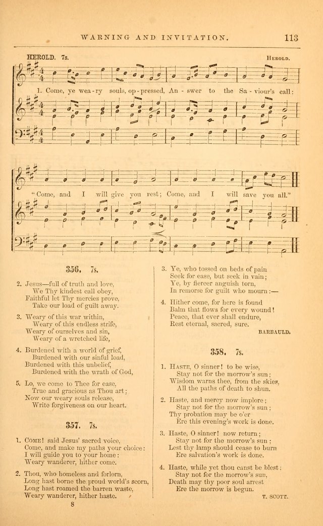 The Baptist Hymn and Tune Book: being "The Plymouth Collection" enlarged and adapted to the use of Baptist churches page 165