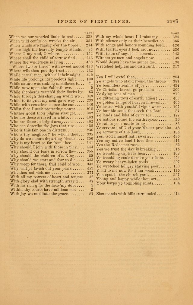 The Baptist Hymn and Tune Book: being "The Plymouth Collection" enlarged and adapted to the use of Baptist churches page 27