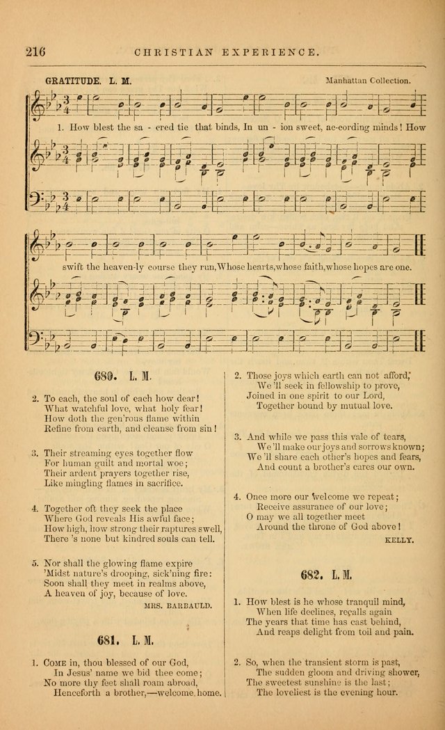 The Baptist Hymn and Tune Book: being "The Plymouth Collection" enlarged and adapted to the use of Baptist churches page 270