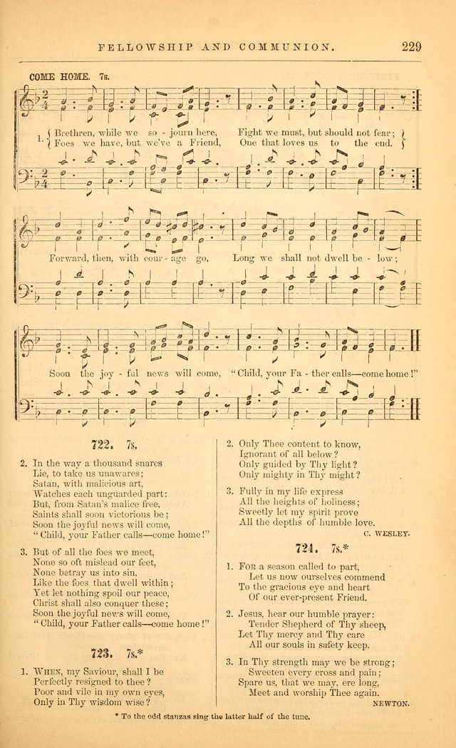 The Baptist Hymn and Tune Book: being "The Plymouth Collection" enlarged and adapted to the use of Baptist churches page 283