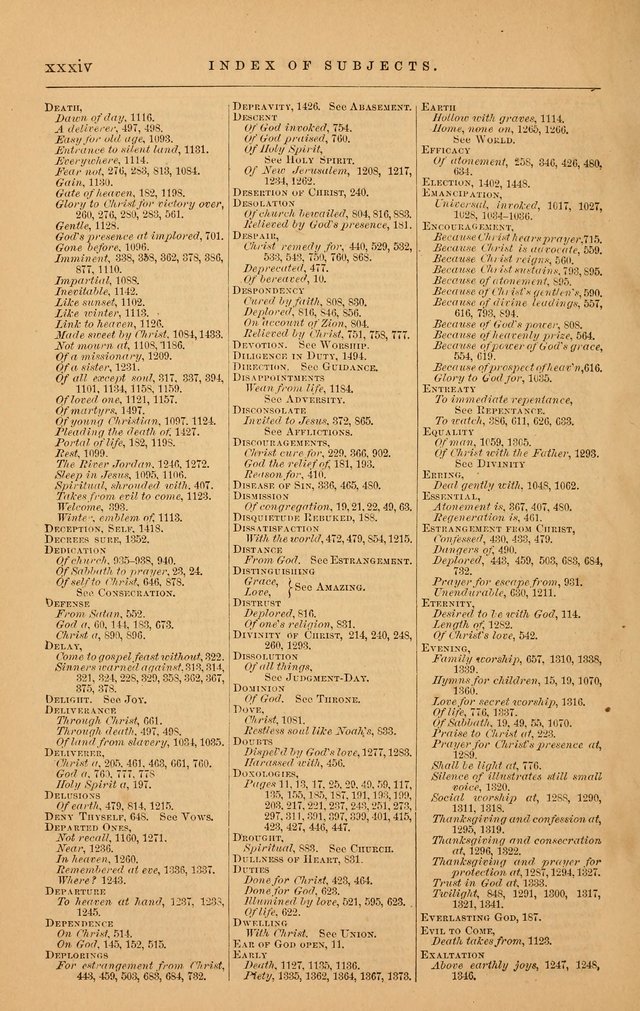 The Baptist Hymn and Tune Book: being "The Plymouth Collection" enlarged and adapted to the use of Baptist churches page 34
