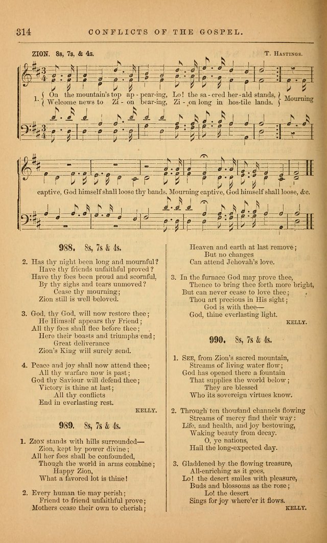 The Baptist Hymn and Tune Book: being "The Plymouth Collection" enlarged and adapted to the use of Baptist churches page 368