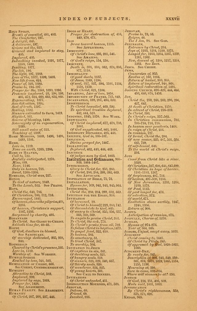 The Baptist Hymn and Tune Book: being "The Plymouth Collection" enlarged and adapted to the use of Baptist churches page 37