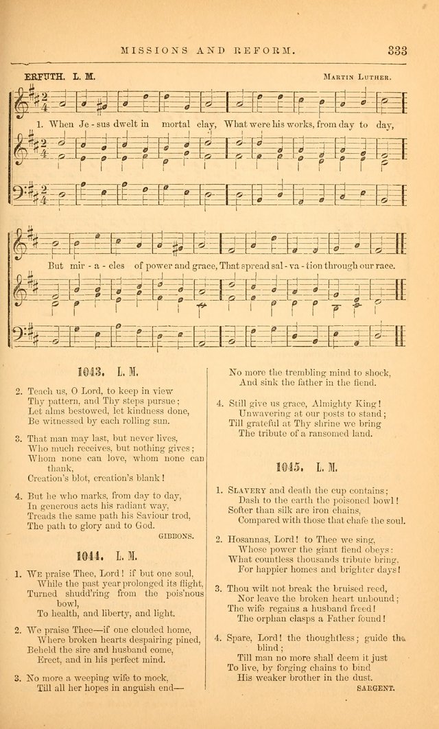 The Baptist Hymn and Tune Book: being "The Plymouth Collection" enlarged and adapted to the use of Baptist churches page 387
