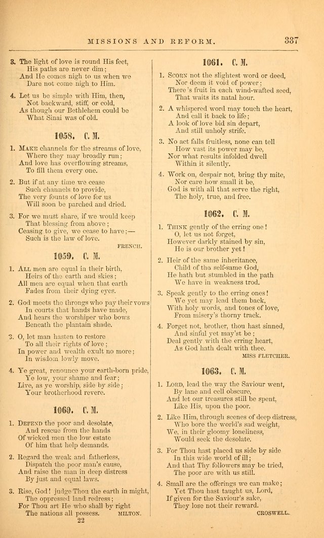 The Baptist Hymn and Tune Book: being "The Plymouth Collection" enlarged and adapted to the use of Baptist churches page 391
