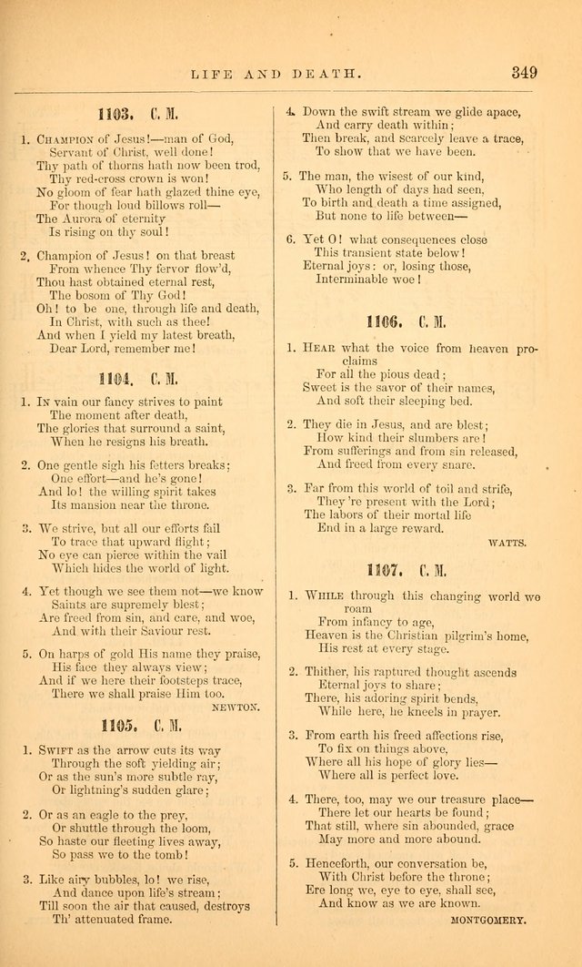 The Baptist Hymn and Tune Book: being "The Plymouth Collection" enlarged and adapted to the use of Baptist churches page 403