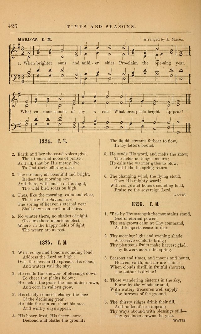 The Baptist Hymn and Tune Book: being "The Plymouth Collection" enlarged and adapted to the use of Baptist churches page 480