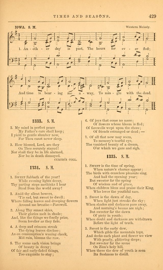 The Baptist Hymn and Tune Book: being "The Plymouth Collection" enlarged and adapted to the use of Baptist churches page 483