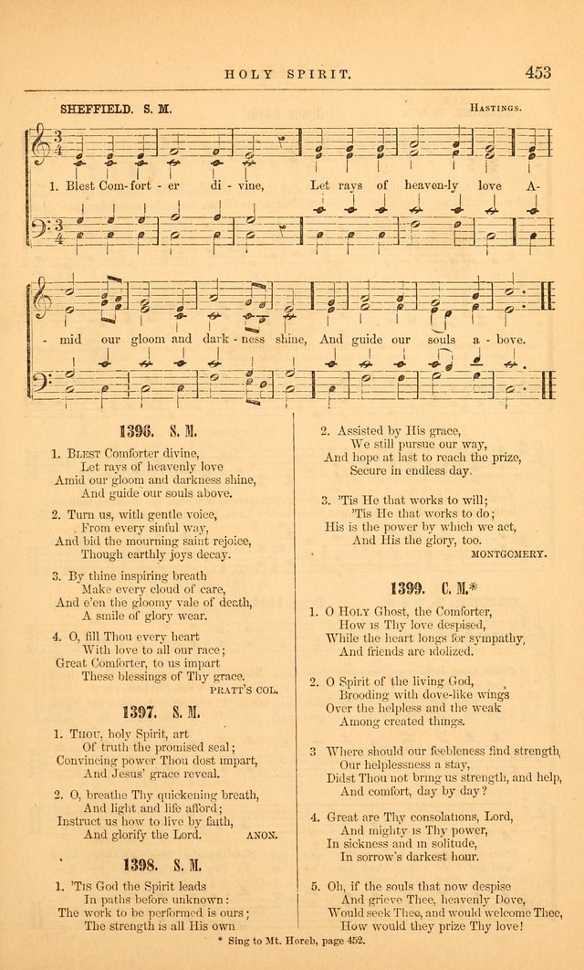 The Baptist Hymn and Tune Book: being "The Plymouth Collection" enlarged and adapted to the use of Baptist churches page 507