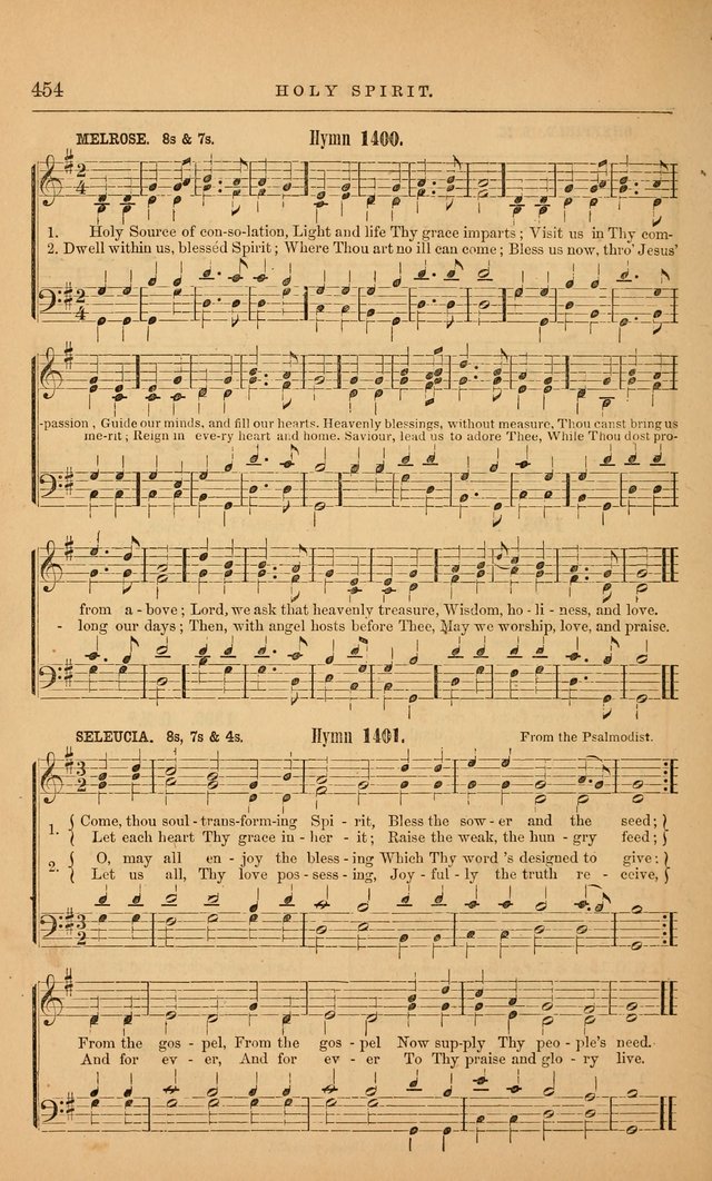The Baptist Hymn and Tune Book: being "The Plymouth Collection" enlarged and adapted to the use of Baptist churches page 508