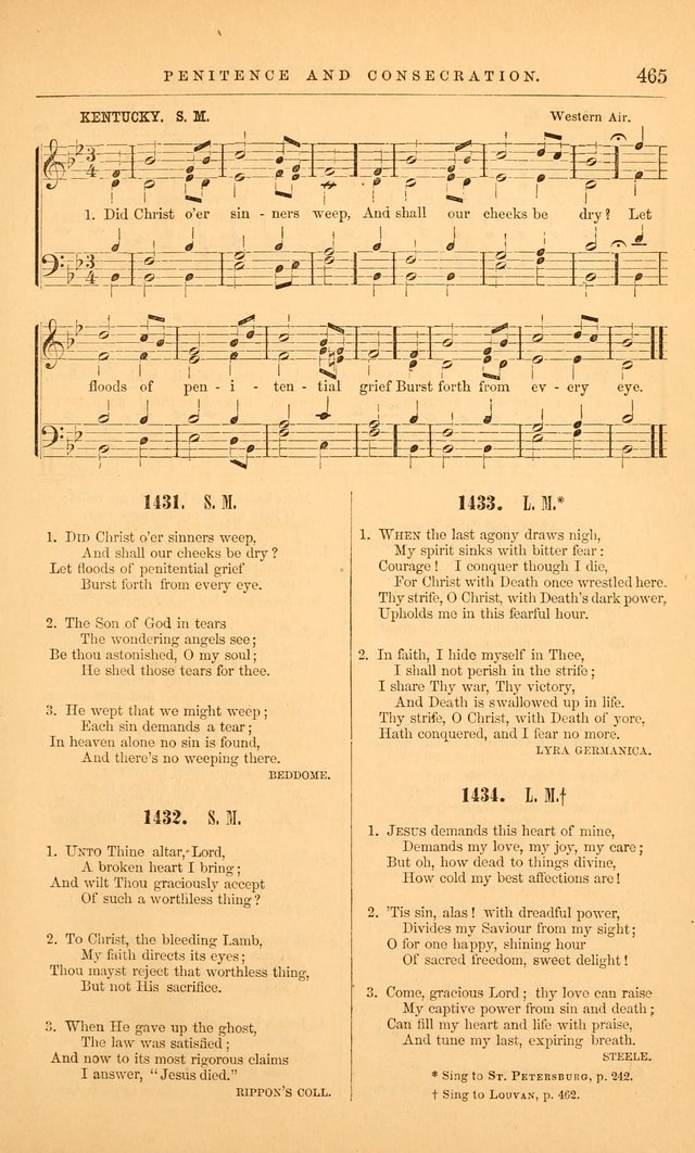 The Baptist Hymn and Tune Book: being "The Plymouth Collection" enlarged and adapted to the use of Baptist churches page 519