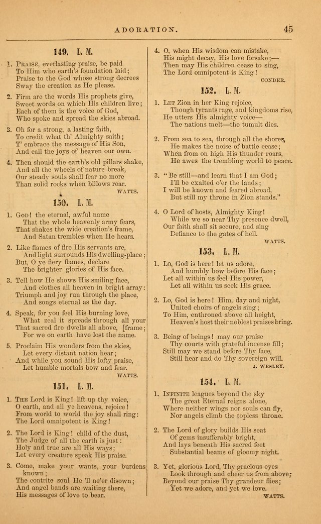 The Baptist Hymn and Tune Book: being "The Plymouth Collection" enlarged and adapted to the use of Baptist churches page 97