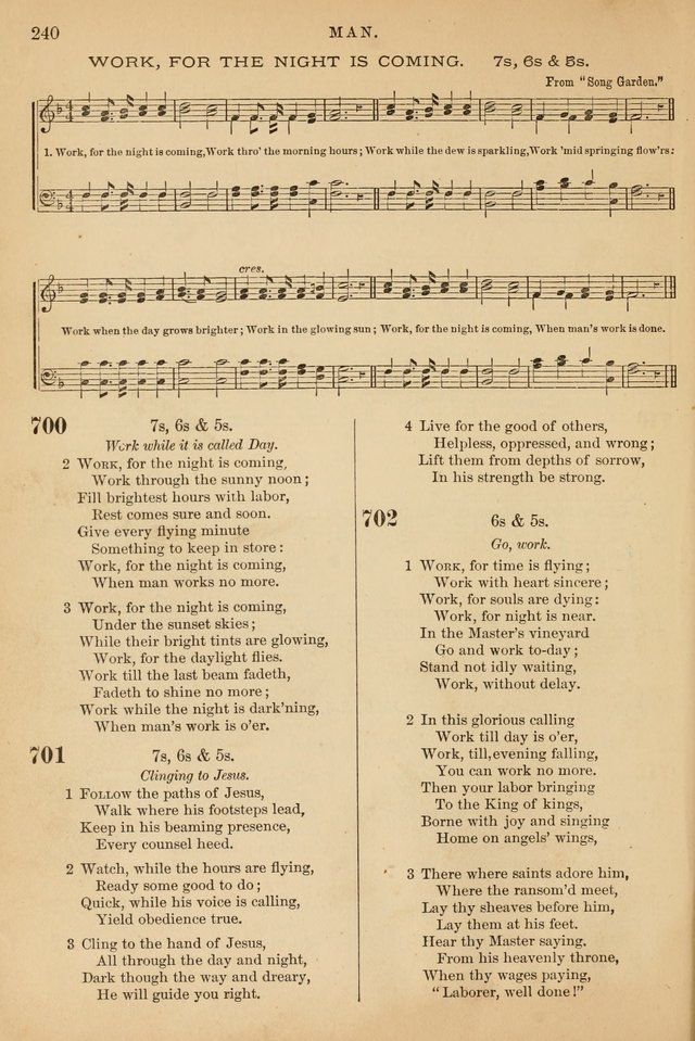 The Baptist Hymn and Tune Book, for Public Worship page 249