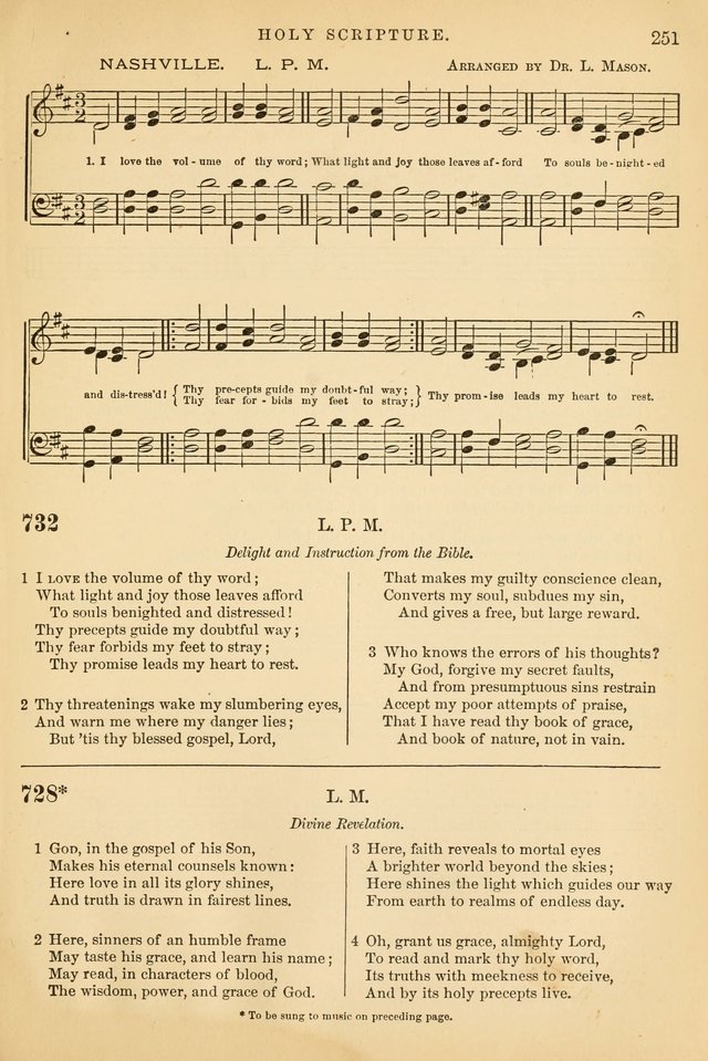 The Baptist Hymn and Tune Book, for Public Worship page 260